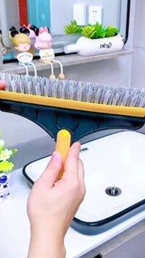 衛(wèi)生間清潔新革命 高效清潔刷，邊角縫隙無處遁形